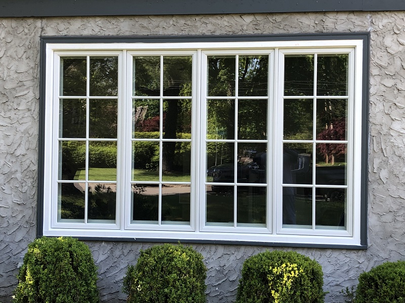 PVC exterior finish on the Andersen 400 series window 